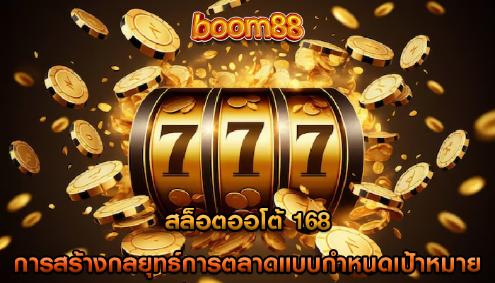 สล็อตออโต้ 168 การสร้างกลยุทธ์การตลาดแบบกำหนดเป้าหมาย