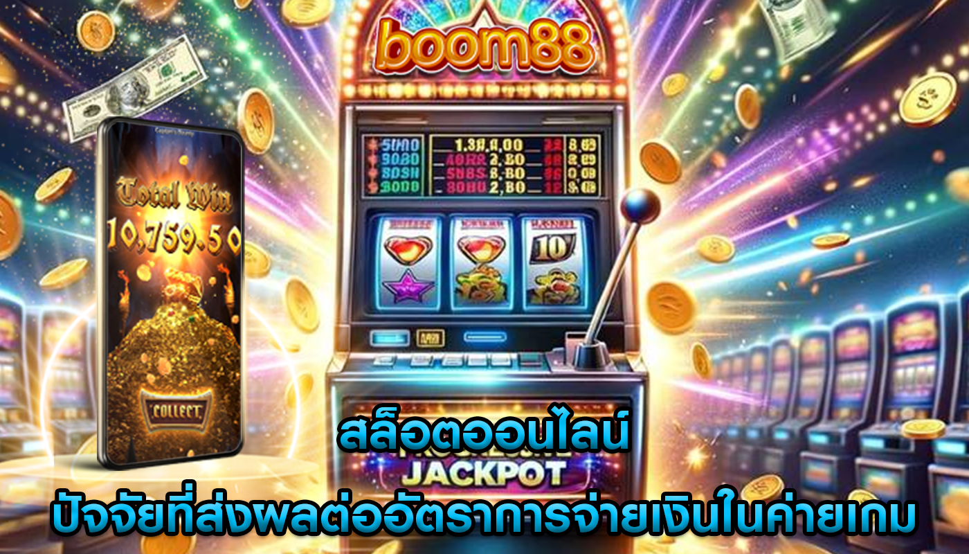 สล็อตออนไลน์ ปัจจัยที่ส่งผลต่ออัตราการจ่ายเงินในค่ายเกม